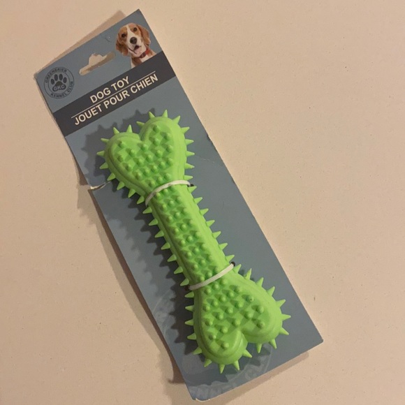 Other - Green Dog Toy Bone